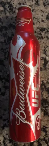 Garrafa Colecionável Budweiser UFC