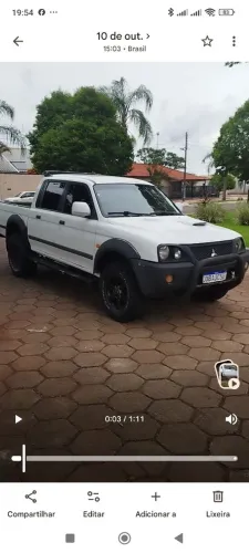 Mitsubishi L200 Outdoor GLS 2.5 4X4 CD TDI Diesel 2012