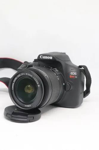 Canon Rebel T6 4216 Clicks + Lente 18-55 + Bolsa Com Wifi