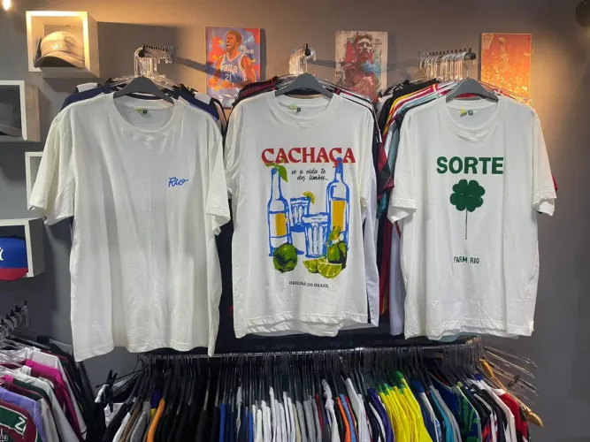 Promoção camisas Farm