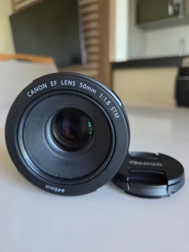 Canon lente 50mm 1.8