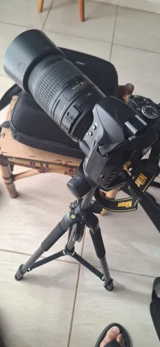 CAMERA NIKON D3200 + LENTE 18-55 + LENTE 50-300 + BOLSA +2 BATERIAS