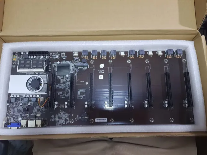 Placa mãe mineração BTC-d37 nunca usada