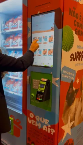 Máquina de Vending Machine - Caixas surpresas (adaptável para outros interesses)