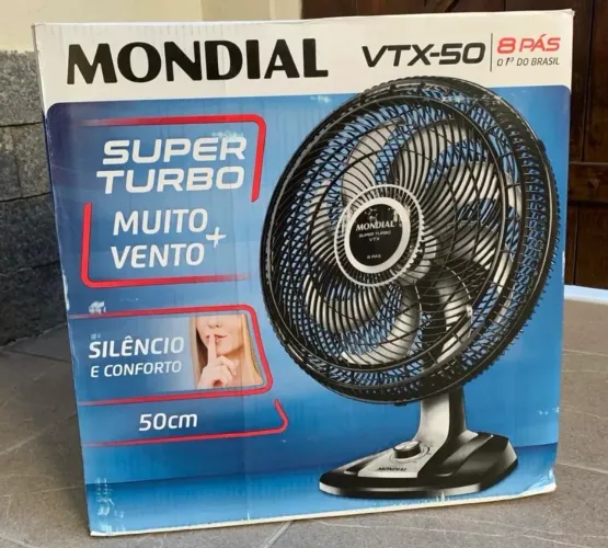 Ventilador de Mesa 50 CM MONDIAL NOVO