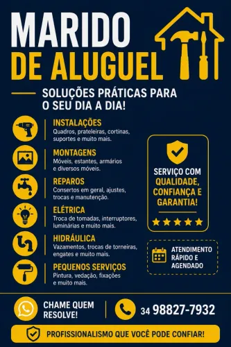 Marido de aluguel | SOS Resolve Já