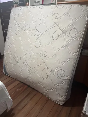 Colchão para cama box king size ainda bem confortável