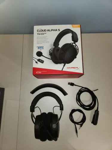 Headset HyperX Cloud Alpha S 7.1