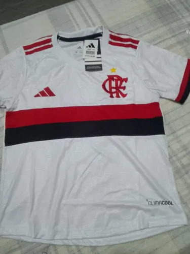 Camisa baby look flamengo branca 3D