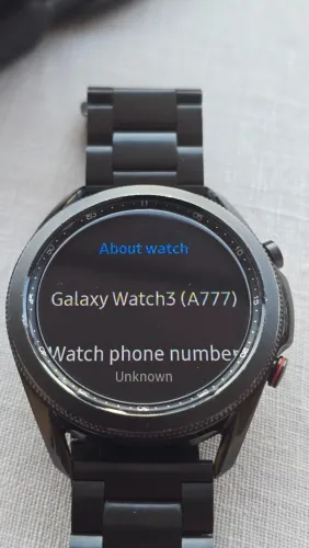 Smartwatch Samsung Watch3 45mm Lte Preto E Acessórios
