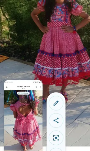 Vendo vestido junino completo