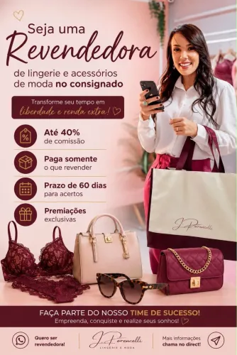 VAGA PARA REVENDEDORA DE LINGERIE!!