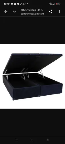 Cama box baú Queen