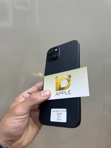 IPHONE 15 PLUS 128GB BLACK 5G SEMI NOVO PROMOÇÃO DE AGOSTO