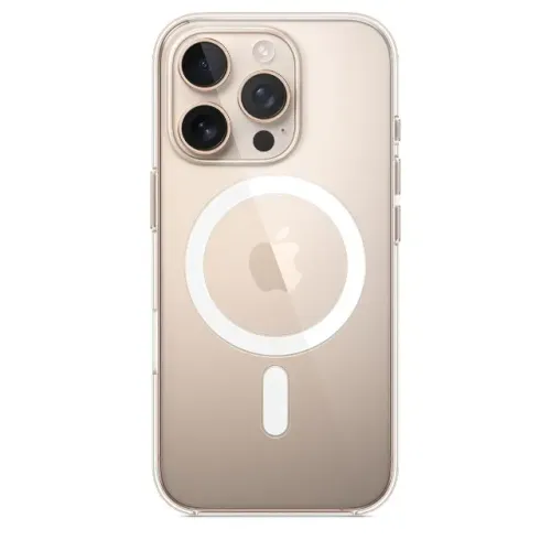 Capa Original Apple iPhone 16 Pro Transparente MagSafe