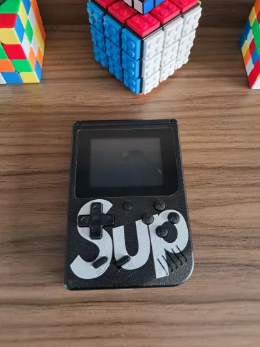 Mini videogame portátil centenas de jogos