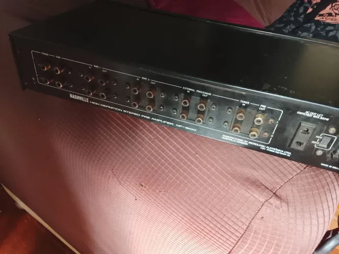 Pré amplificador nashville np 1900