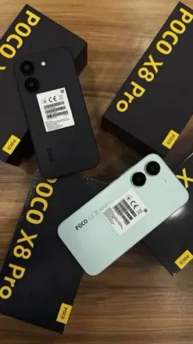 Xiaomi Poco X8 Pro 5G 8/256 GB Preto e verde