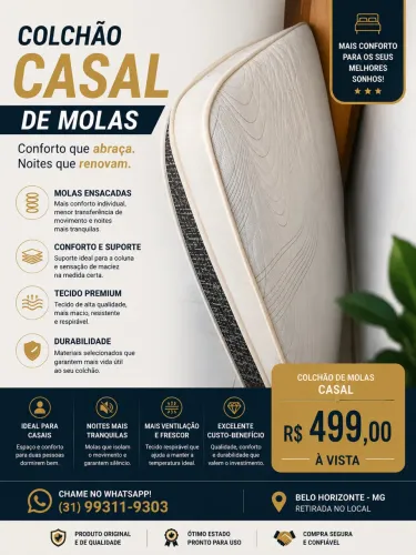 Colchão casal