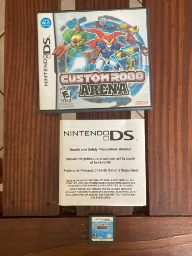 Jogo original Nintendo DS Custom Robo Arena (envio OLX PAY)