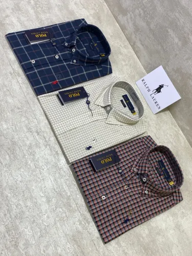 Camisa Social Mangas Curtas Xadrez - Polo Ralph Lauren