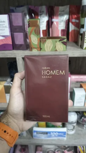 Perfume Essencial Sagaz 100ml - Natura Masculino, Novo e Lacrado