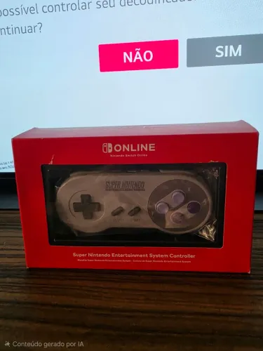 Controle Nintendo Switch Online Super Nintendo