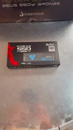 SSD NVMe M.2 Netac NV3000 500GB PCIe Gen3x4 (Novo / Lacrado)
