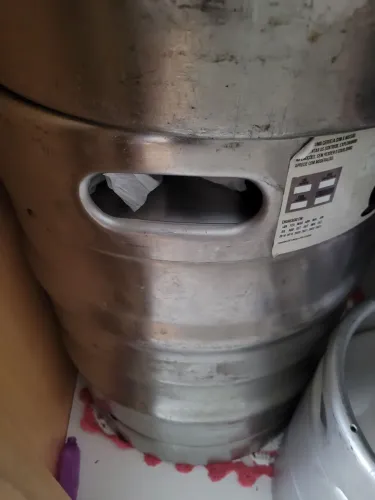 Barril inox 50l tipo s