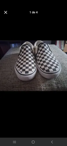 TENIS SLIP ON XADREZ