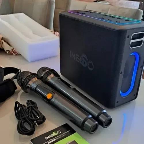 Lacrada Caixa De Som Portátil Bluetooth Imenso X32 120w Ipx4