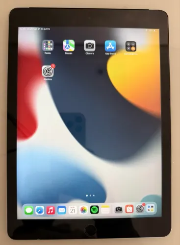 iPad Air 2 Preto 64GB - Wi-Fi + Celular