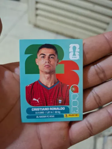 Figurinha Cristiano Ronaldo copa 2026