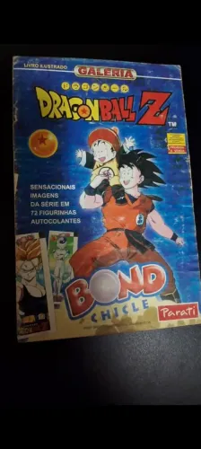 Álbum Dragon Ball Z Bond Chicle Parati - Quase Completo (Falta 1)<br>