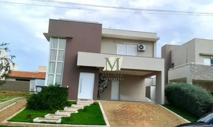 Casa com 3 dormitórios para alugar, 222 m² por R$ 8.500,00/mês - Condomínio Terras do Canc