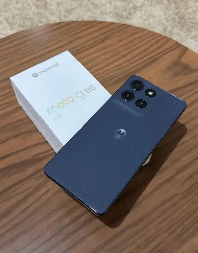 Moto G86 256gb 5g azul marinho na caixa e NF