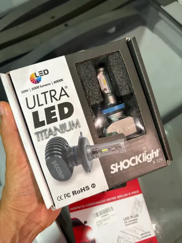 Vendo 3 pares de lâmpada led H9/H11