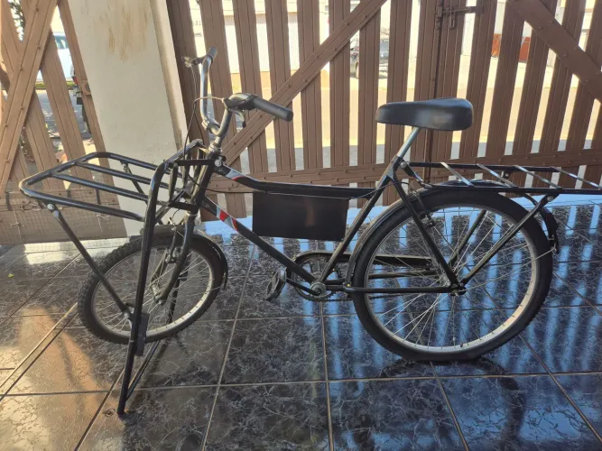 Bicicleta Cargueira Food Bike Carga Multiuso Reforçada