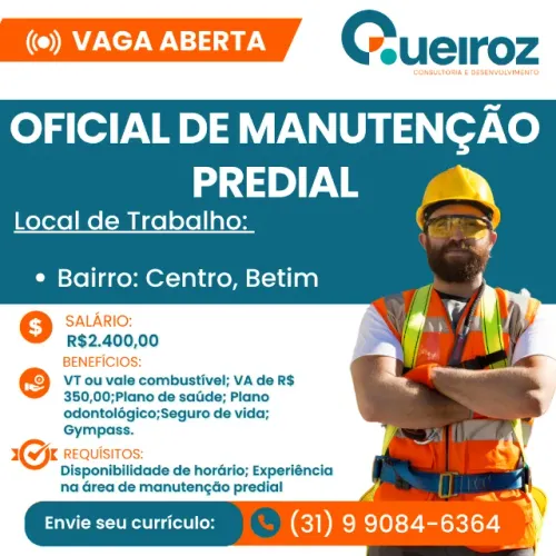OFICIAL DE MANUTENÇÃO PREDIAL