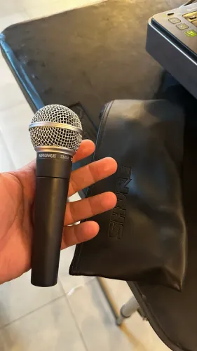 Vendo microfone shure