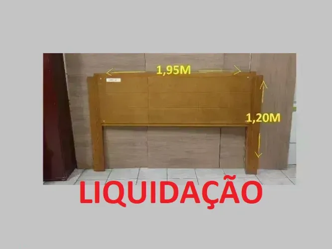 Cabeceira Cama King Mad. Maciça
