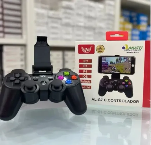Controle Gamer Joystick para Celular AL-G7C NOVO