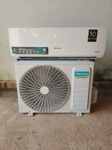 Central de ar inverter 12000 BTUs instalada