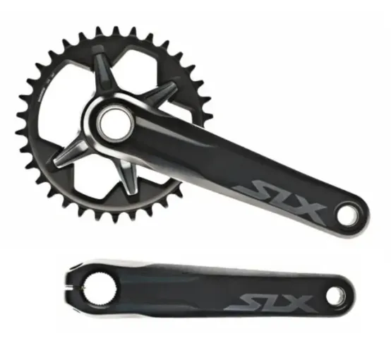 Pedivela Shimano SLX M7100 Coroa Única 34d 175mm 12v Cinza