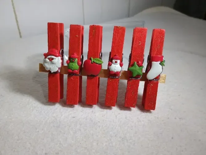 Pregadores decorados
