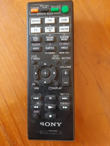 Controle remoto original Sony - Home theater e DVD