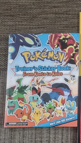 Livro Pokémon