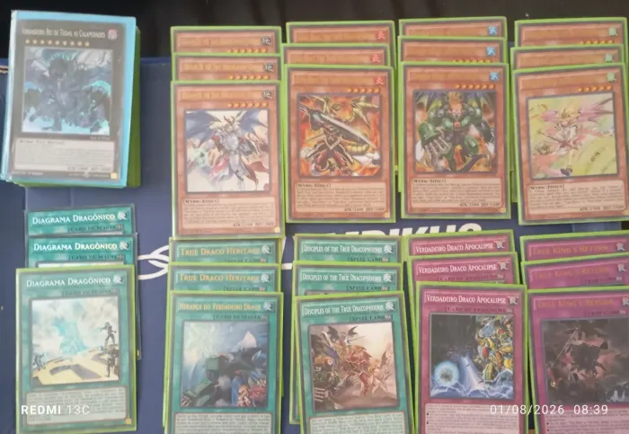 Deck /Set Yu-Gi-Oh True Draco /True King com 40 cartas