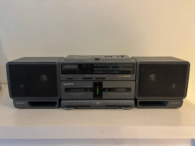Boombox Gradiente  -Cd Player Tape Deck Rádio 