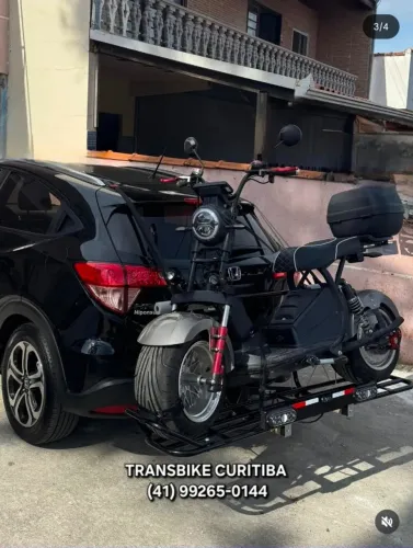 Transbike Curitiba Suporte de Scooter no Engate Pronta Entrega